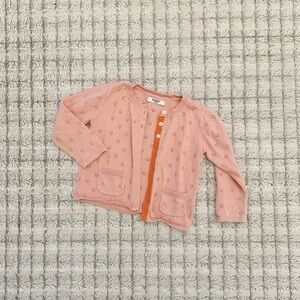 Baby Boden Pink Cardigan